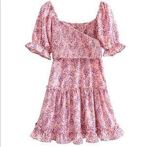 GOODNIGHT MACAROON floral mini dress.